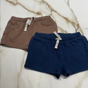 Little planet organic Kids brown and blue Shorts